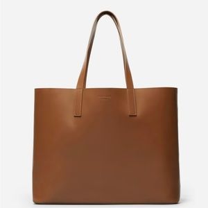 Everlane Market Day Tote. Cognac